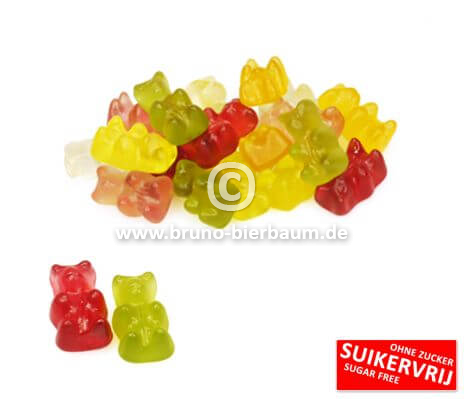 Zuckerfreie Weingummi Bären