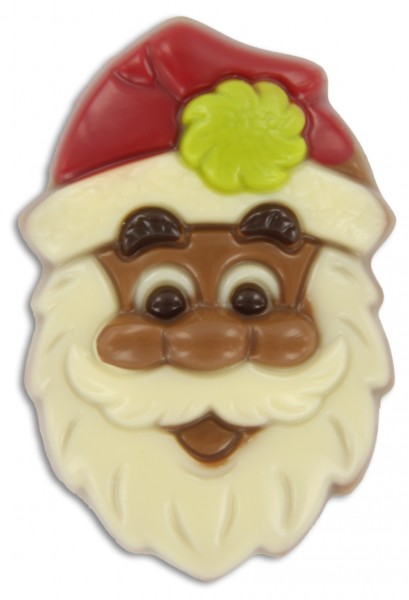 Schokoladen Weihnachtskopf M2