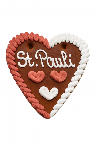 Lebkuchenherz St. Pauli