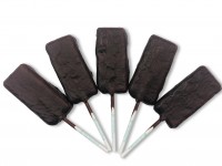 Schoko-Salmiak-Lolly Zartbitter 5er Schoko-Salmiak-Lolly Zartbitter 5er