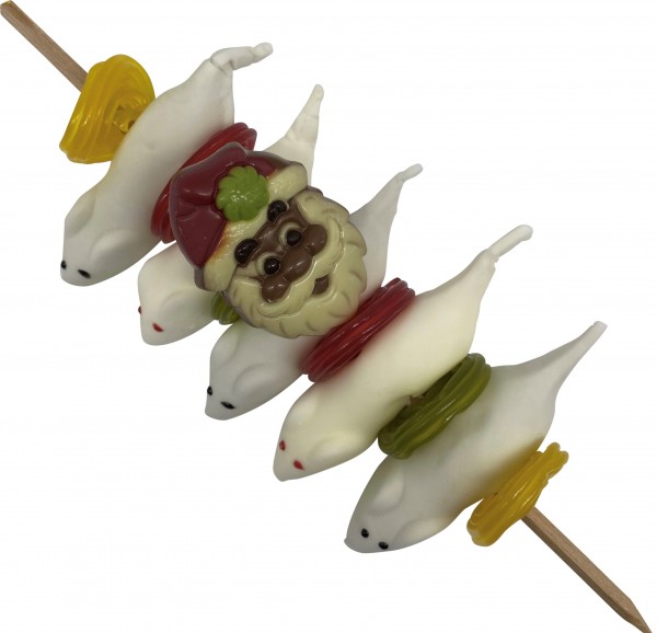 Mäuse Weihnachts-Spieß